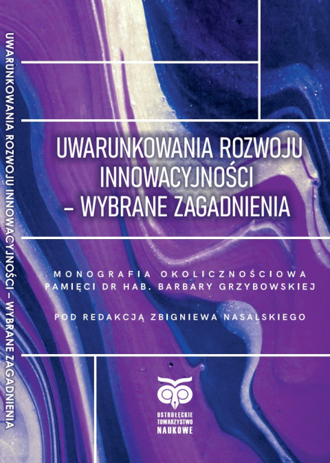 Ok Uwarunkowana rozwoju innowacyjnoci