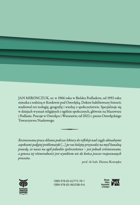 Okładka Mniejszości Wyznaniowe 2